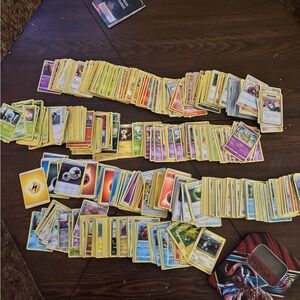 Pokemon Trading Card Collection some old and new cards plus a graded card